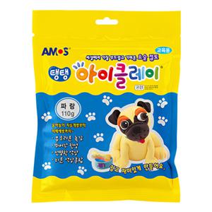 아모스 탱탱 아이클레이 파우치 110g 파랑