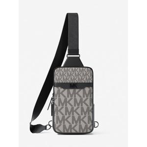 마이클코어스 쿠퍼 슬링 팩 미디엄 - MK 시그니처 37S6LCOC2B3769 블랙 멀티