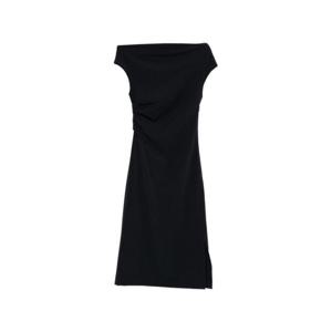 파로쉬 미디 원피스 D726148PINGU012 Black