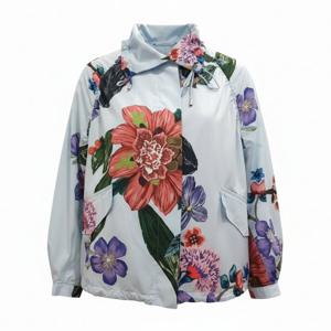 [비꼴리끄(여성)]셔링프린트바람막이점퍼 B232PJ5030