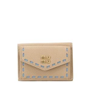미우미우 지갑 5MH0212IIB F05DQ Beige o Tan