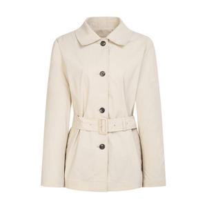 헤지스 여성 26SS 인기급상승 경량 하프 트렌치 코트 라이트베이지 HSCO6B301I1