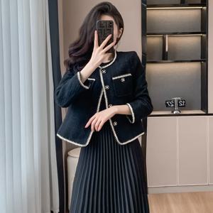 [에이시크] 콜레트 라인 포인트 트위드 자켓 C26AJK095