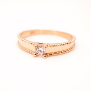 오팔하우스 14k 솔리테어드 밀그레인 반지 OPDJR7983