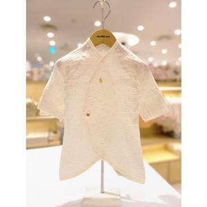 [오가닉맘] (출산아기선물) 엘리거즈배내가운 속싸보 딸랑이세트 (MLSNBW07S)