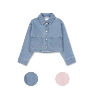 탑텐키즈 MKF1KG2211 여아 에코 포켓 데님 자켓