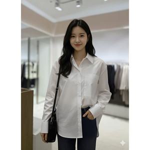 [숲]루즈핏 카라 긴팔셔츠  SC3LS30C