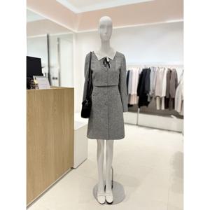 [숲]브로치 탈부착 배색카라원피스  SC3OPM0A