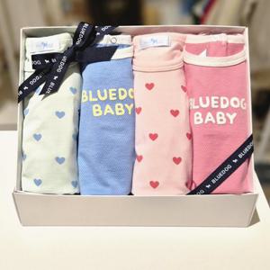 블루독베이비 10 26SS신상 미니하트4PACK바디슈트(쌍둥이선물아기옷) (1463706760405)