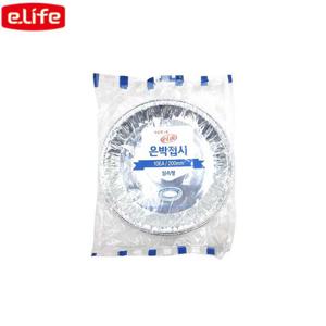 롯데 이라이프 은박접시 200mm 10p