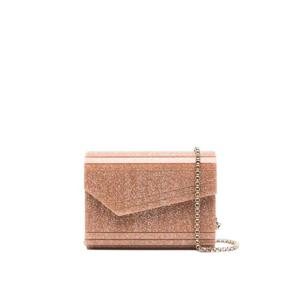 지미추 캔디 글리터 체인 클러치 J000180630