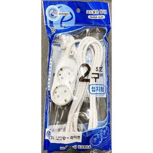 멀티탭(대한 2구 5호 4.5M) 2구 멀티탭 대한 멀티탭