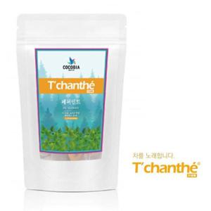 꽃잎차 페퍼민트 25티백 삼각티백 삼각망 허브차 허브티 꽃차