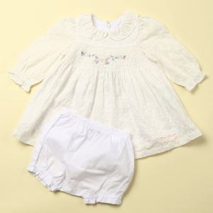 [쇼콜라]아일렛원피스(백일 돌원피스) TTNMOE061W