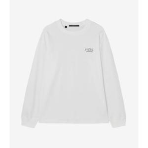 [게스]남성 핸드라이팅 로고 긴팔티(MQ1K7410)