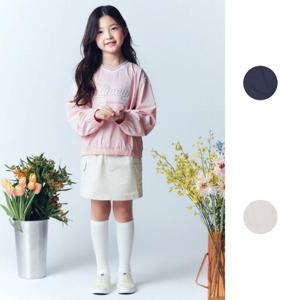 탑텐키즈 MKF3RS2011 여아 코튼 스판 카고 포켓 스커트