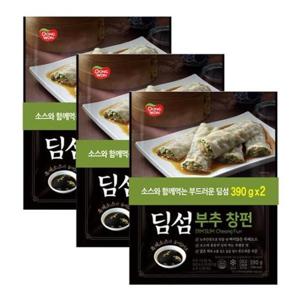 냉동식품 동원 딤섬 부추창펀 x 6봉 야식 간식 냉동 390g