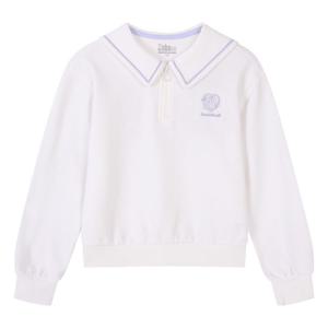 [NBA KIDS]NBA 여아 세일러 반집업 맨투맨K241TS620P022