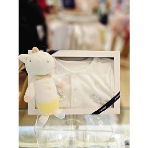 [압소바 의류] 출산선물 구름말 7부 우주복 인형세트 (26년여름신상) (A1310605C)