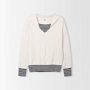 [코인코즈]세일러카라ST 포인트 니트_PC6SP689