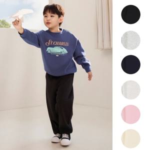 탑텐키즈 MKG1PT3002 공용 더블니트 조거 스웨트팬츠