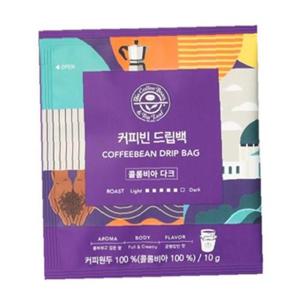 커피빈 드립백(콜롬비아 다크/10gx5T)