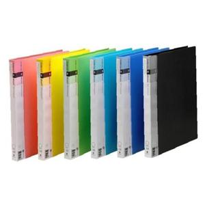 문화 3공O링 클리어화일 40매(A4/흑색/F551-71)