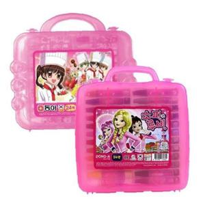 동아 크레파스24색(핑크)/캐릭터랜덤