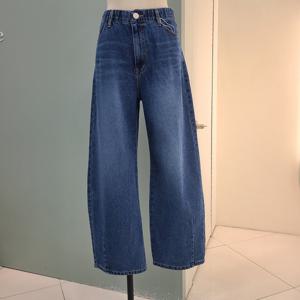 [수스]다트베기 커브데님팬츠 S261BJE2Z1/블루_YS