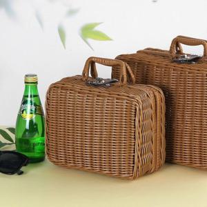 [오너클랜]인기상품 소 라탄 피크닉가방 휴대용 보냉백 [WFGNU6J