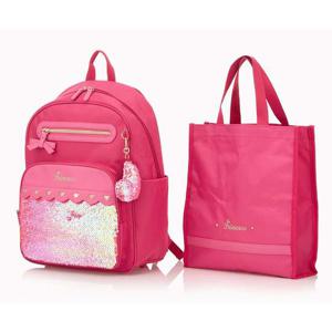 프린세스 엘린 책가방 세트 딥핑크 초등학생 가방