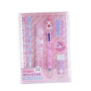 산리오캐릭터즈 마이멜로디 케이스 문구세트