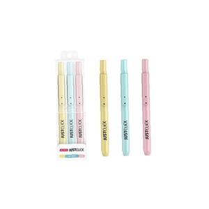 모리스 저스트클릭 마일드 형광펜S 3색세트