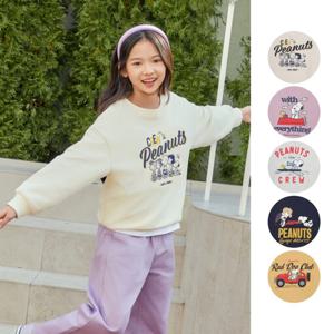 탑텐키즈 MKG1TR3804 공용 피너츠 테리 스웨트셔츠