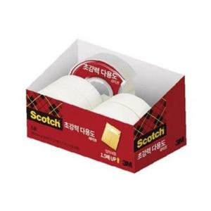 3M 스카치 강력 다용도테이프 세트 SH1825D+SH1825R/리필4롤+본체1 (1개)
