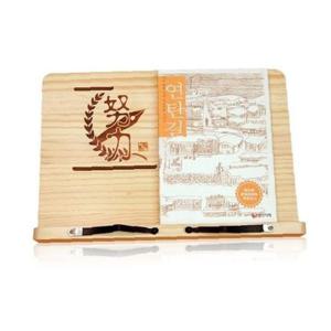 알리미 자연솔독서대 나무독서대/340x236x38mm (1개)