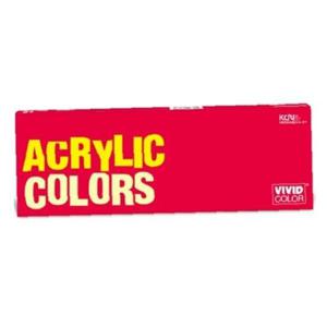 종이나라 15000 칼라비비드 아크릴물감 12ml 14색+1색/화이트색2개 (1개)