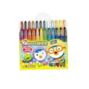 지구 뽀로로 미니색연필 24색 (샤프식)