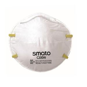 스마토 마스크 안면부 여과식 방진마스크 C200W(2급) 20EA