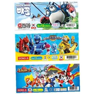 동아 수채화물감 6cc 12색 남아용 파랑 캐릭터랜덤 (1개)