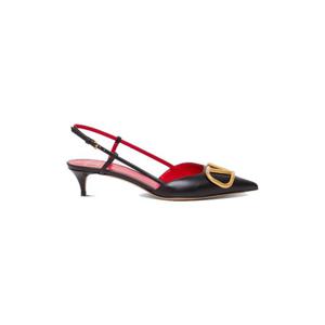 Valentino 발렌티노   VLOGO 레더 pointy toe 슬링백 UW2S0Q70DSH0NO TP572656579