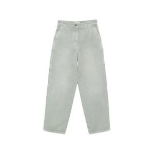 미우미우 스트레이트 팬츠 MP1723 1350F0089 Green