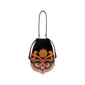 에트로 여성 블랙 버킷백 WP1B0025 AR497N0000