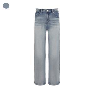 [게스(진)]여성 M톤 와이드 스트레이트 데님 OQ1D5095