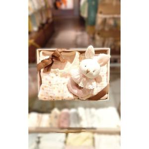 [아가방] 튤리 거즈내의 딸랑이 인형선물세트 (01T35765363401)