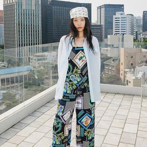 [에고이스트][CAPSULE LINE] 시스루 루즈핏 블라우스 ER3WB760