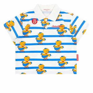 [베베드피노]올오버 와이키 스트라이프 요꼬 카라 티셔츠BP52TC326