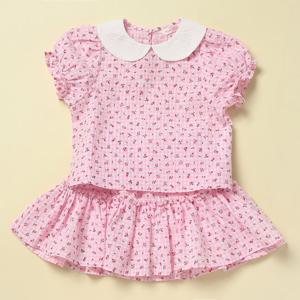 [로엠걸즈(아동)]전판나염여름티셔츠스커트상하세트RGSM2541P