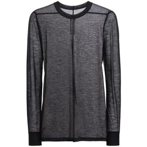 릭오웬스 Level wool blend l s t shirt 83I-ATE031