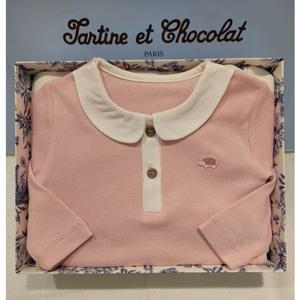 쇼콜라 GL컬라바디슈트 (NTPMUS123P)여름여아실내외복출산백일선물